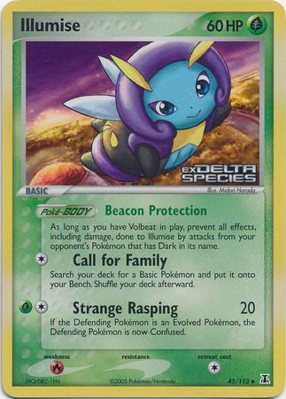 Illumise (45/113) (Stamped) [EX: Delta Species] | Mindsight Gaming