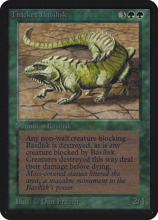 Thicket Basilisk [Limited Edition Alpha] | Mindsight Gaming