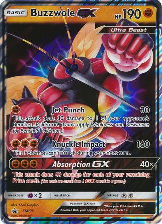 Buzzwole GX (SM69) (Jumbo Card) [Sun & Moon: Black Star Promos] | Mindsight Gaming