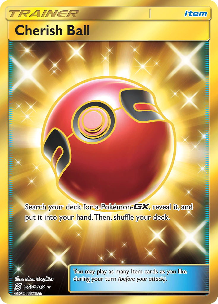 Cherish Ball (250/236) [Sun & Moon: Unified Minds] | Mindsight Gaming