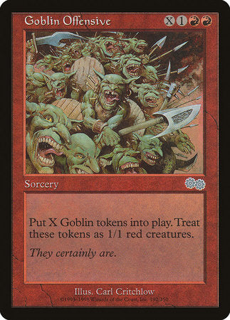 Goblin Offensive [Urza's Saga] | Mindsight Gaming