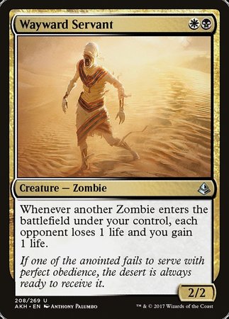 Wayward Servant [Amonkhet] | Mindsight Gaming