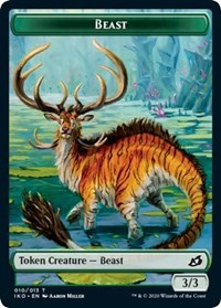 Beast (010) // Hydra Double-sided Token [Commander 2020 Tokens] | Mindsight Gaming