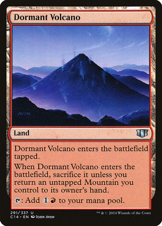 Dormant Volcano [Commander 2014] | Mindsight Gaming