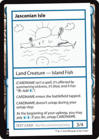 Jasconian Isle (2021 Edition) [Mystery Booster Playtest Cards] | Mindsight Gaming