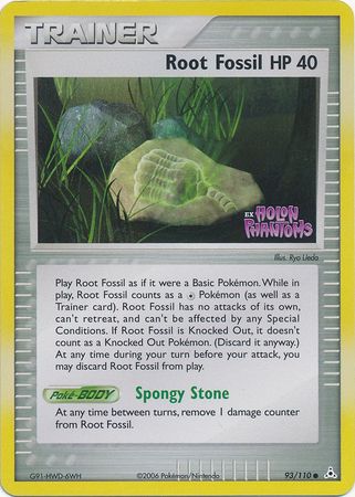 Root Fossil (93/110) (Stamped) [EX: Holon Phantoms] | Mindsight Gaming