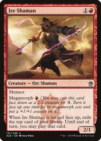 Ire Shaman [Masters 25] | Mindsight Gaming