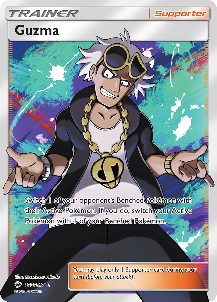 Guzma (143/147) [Sun & Moon: Burning Shadows] | Mindsight Gaming