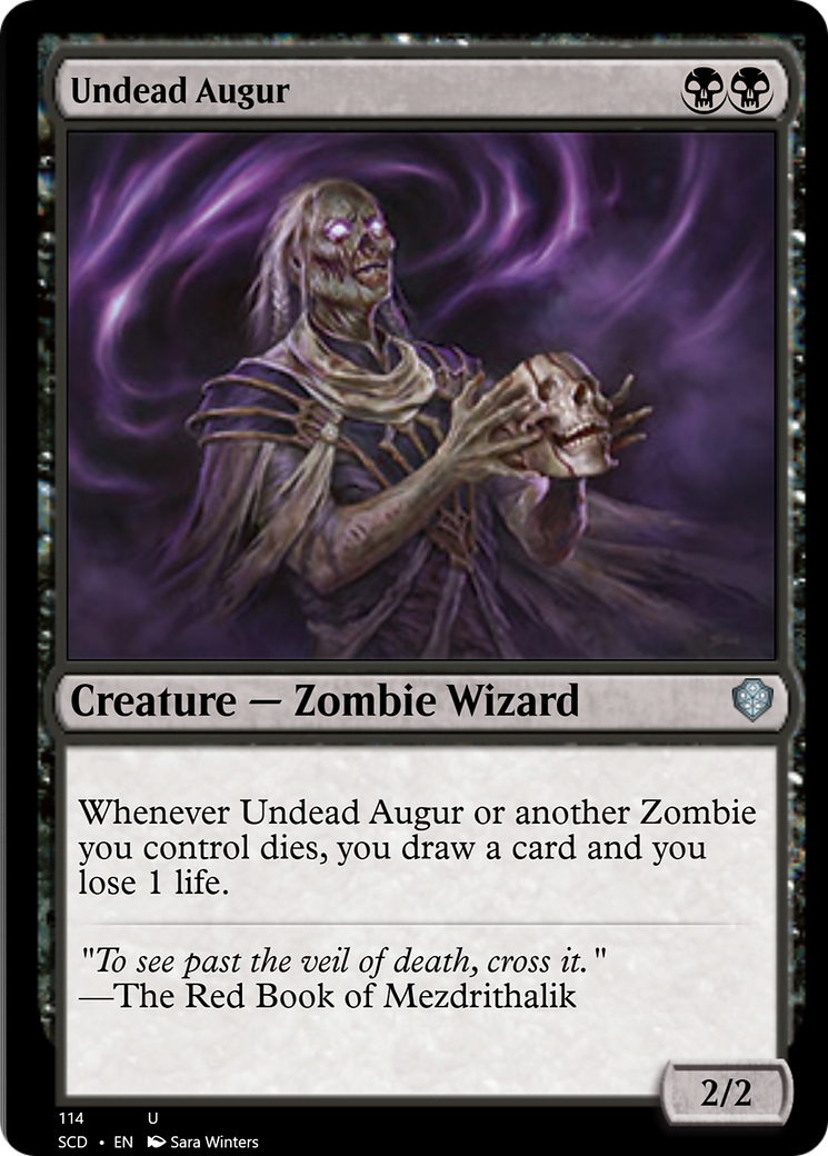 Undead Augur [Starter Commander Decks] | Mindsight Gaming