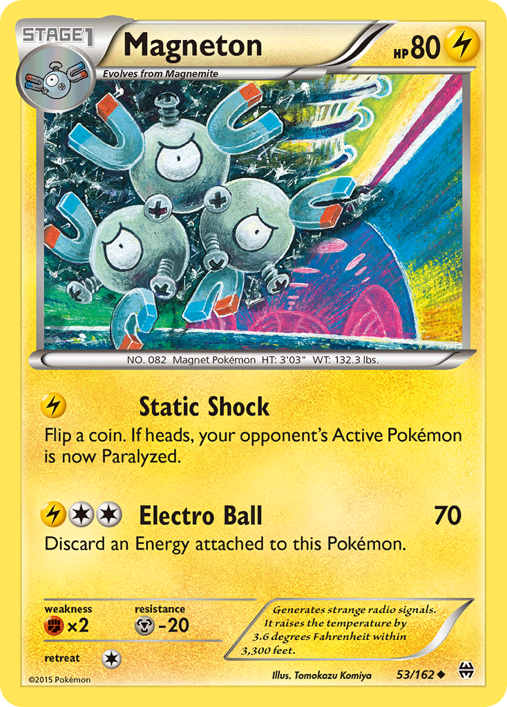 Magneton (53/162) [XY: BREAKthrough] | Mindsight Gaming