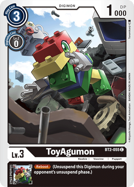 ToyAgumon [BT2-055] [Release Special Booster Ver.1.0] | Mindsight Gaming