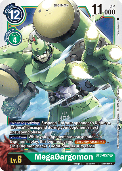 MegaGargomon [BT3-057] [Release Special Booster Ver.1.5] | Mindsight Gaming