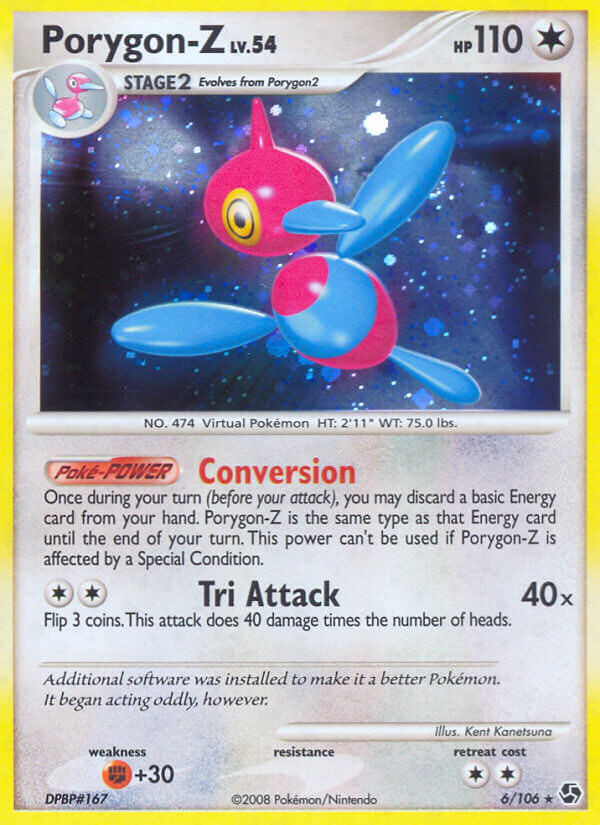 Porygon Z (6/106) (Theme Deck Exclusive) [Diamond & Pearl: Great Encounters] | Mindsight Gaming