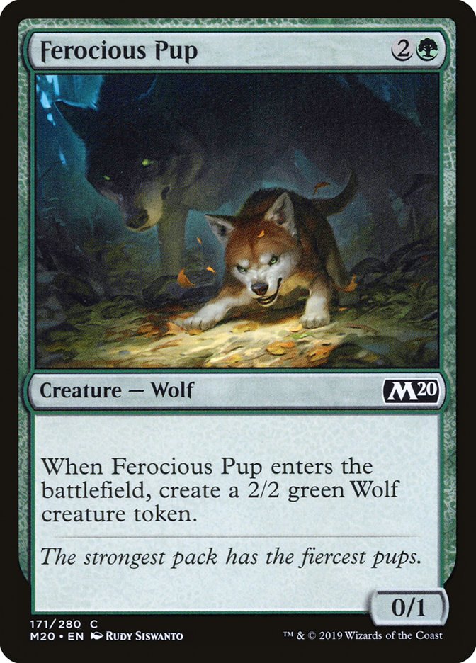 Ferocious Pup [Core Set 2020] | Mindsight Gaming