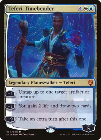 Teferi, Timebender [Dominaria] | Mindsight Gaming