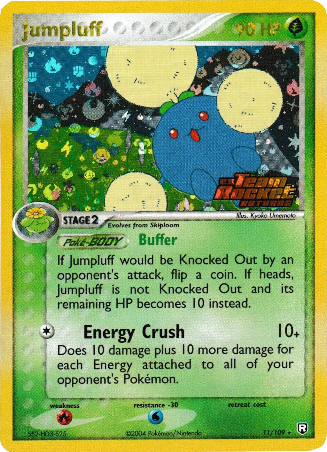 Jumpluff (11/109) (Stamped) [EX: Team Rocket Returns] | Mindsight Gaming