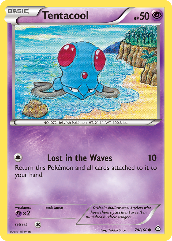 Tentacool (70/160) [XY: Primal Clash] | Mindsight Gaming