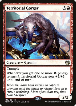 Territorial Gorger [Kaladesh Promos] | Mindsight Gaming