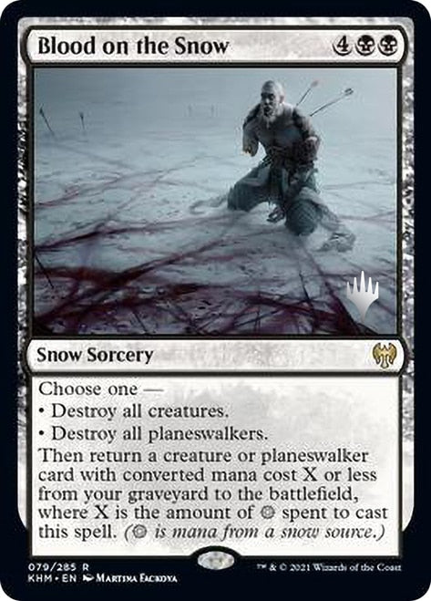 Blood on the Snow [Kaldheim Promo Pack] | Mindsight Gaming