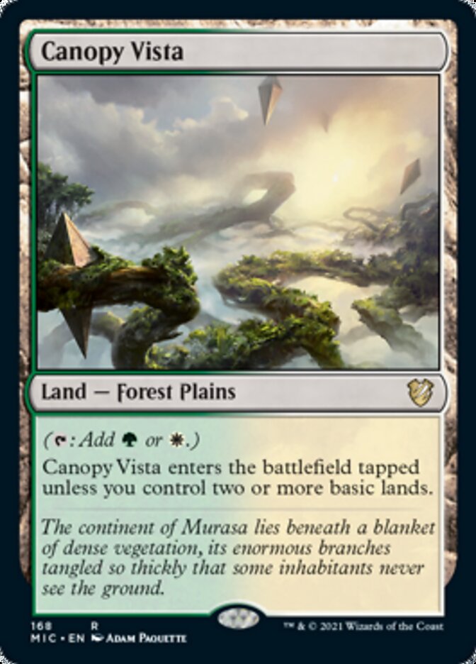 Canopy Vista [Innistrad: Midnight Hunt Commander] | Mindsight Gaming