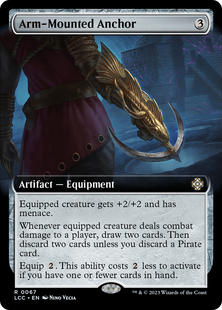 Arm-Mounted Anchor (Extended Art) [The Lost Caverns of Ixalan Commander] | Mindsight Gaming