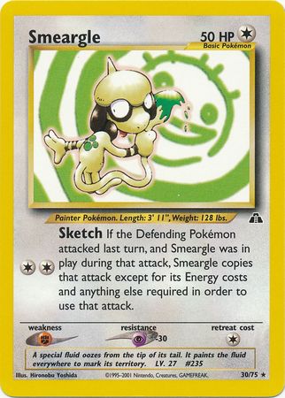 Smeargle (30/75) [Neo Discovery Unlimited] | Mindsight Gaming