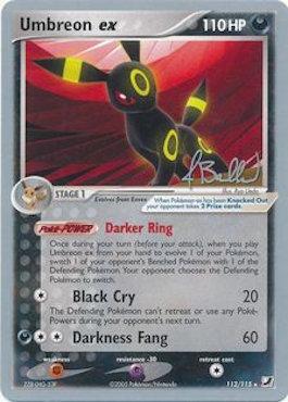 Umbreon ex (112/115) (Eeveelutions - Jimmy Ballard) [World Championships 2006] | Mindsight Gaming