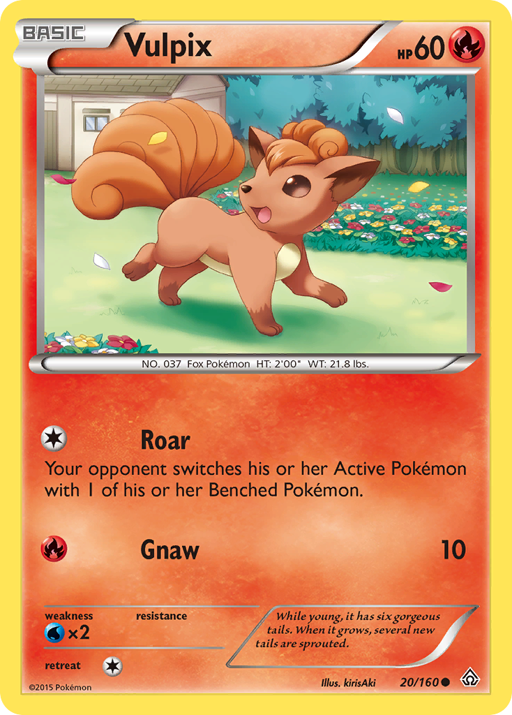 Vulpix (20/160) [XY: Primal Clash] | Mindsight Gaming