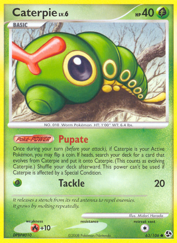 Caterpie (63/106) [Diamond & Pearl: Great Encounters] | Mindsight Gaming