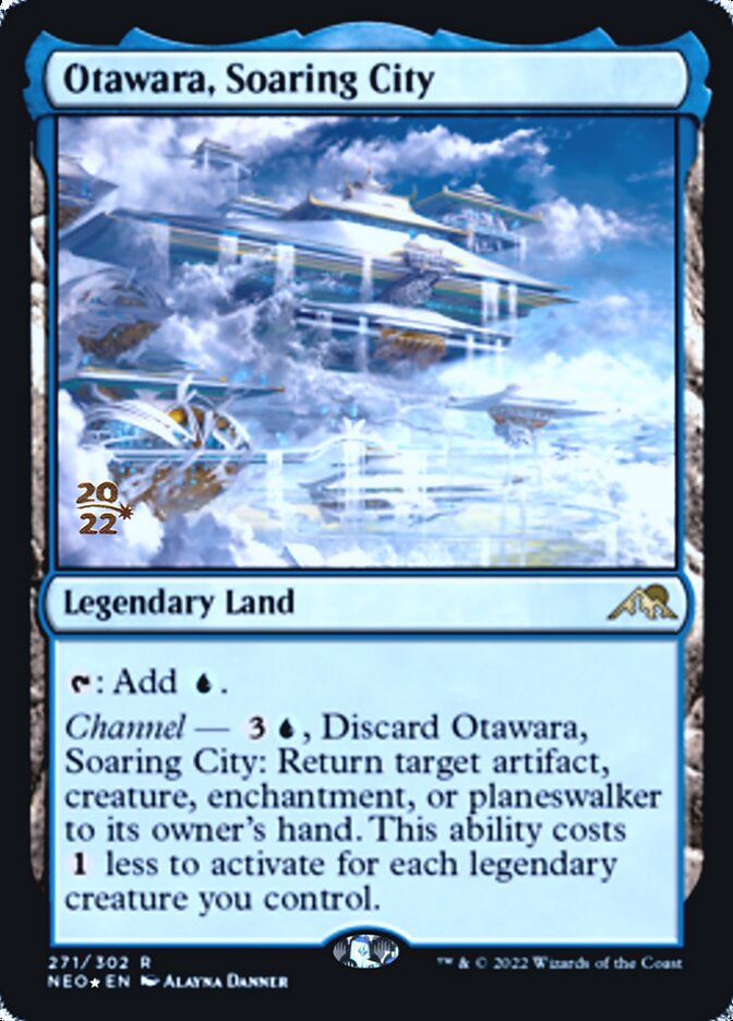 Otawara, Soaring City [Kamigawa: Neon Dynasty Prerelease Promos] | Mindsight Gaming