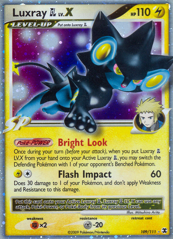 Luxray GL LV.X (109/111) [Platinum: Rising Rivals] | Mindsight Gaming