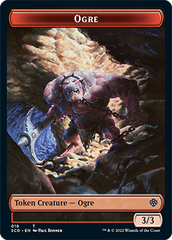 Ogre // Zombie Double-Sided Token [Starter Commander Decks] | Mindsight Gaming