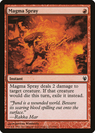 Magma Spray [Duel Decks: Izzet vs. Golgari] | Mindsight Gaming