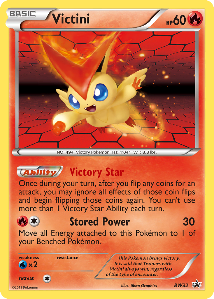 Victini (BW32) [Black & White: Black Star Promos] | Mindsight Gaming