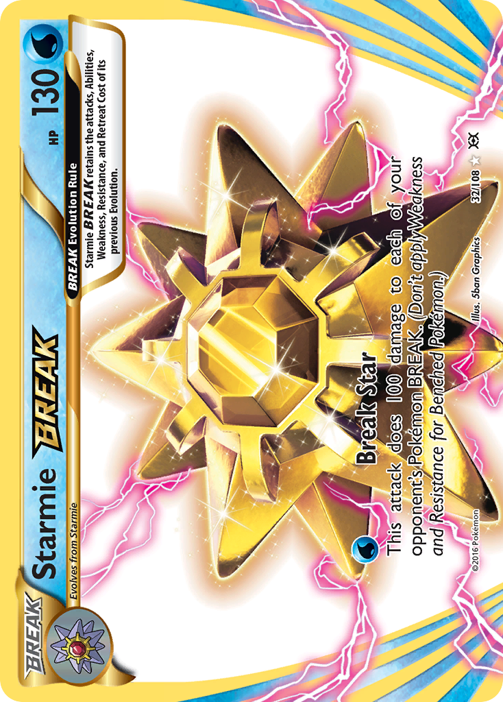 Starmie BREAK (32/108) [XY: Evolutions] | Mindsight Gaming