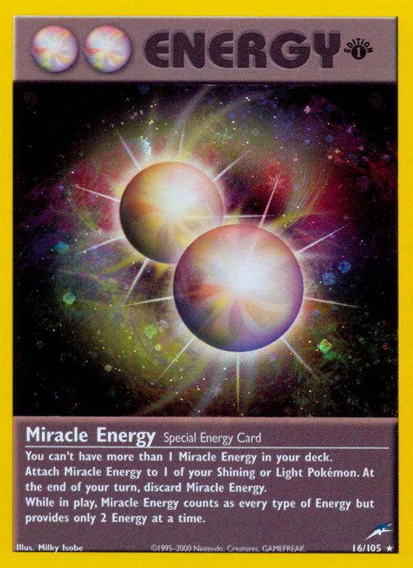 Miracle Energy (16/105) [Neo Destiny 1st Edition] | Mindsight Gaming