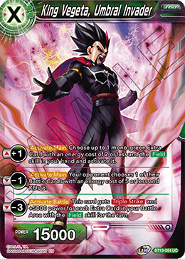 King Vegeta, Umbral Invader (Uncommon) [BT13-064] | Mindsight Gaming