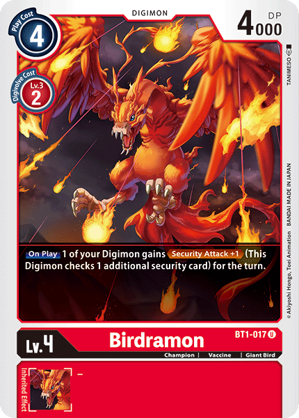 Birdramon [BT1-017] [Release Special Booster Ver.1.0] | Mindsight Gaming