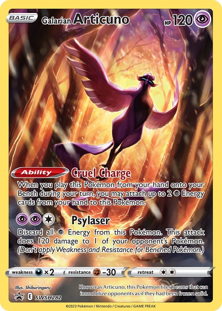 Galarian Articuno (SWSH282) [Sword & Shield: Black Star Promos] | Mindsight Gaming