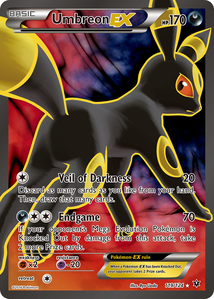 Umbreon EX (119/124) [XY: Fates Collide] | Mindsight Gaming