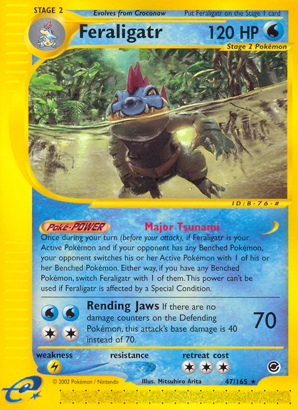 Feraligatr (47/165) [Expedition: Base Set] | Mindsight Gaming