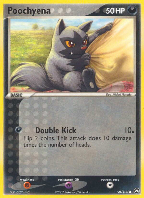 Poochyena (58/108) [EX: Power Keepers] | Mindsight Gaming