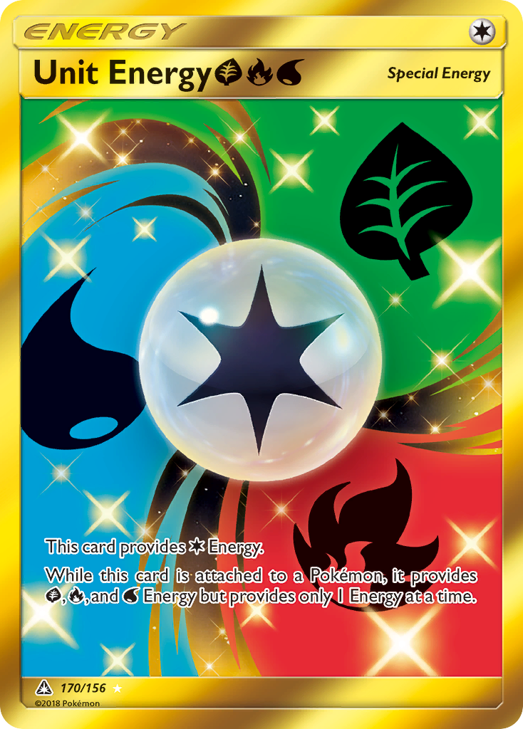 Unit Energy (170/156) (Grass, Fire, Water) [Sun & Moon: Ultra Prism] | Mindsight Gaming