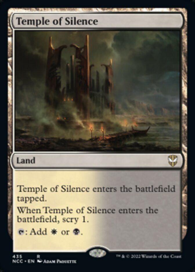 Temple of Silence [Streets of New Capenna Commander] | Mindsight Gaming