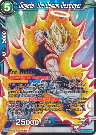 Gogeta, the Demon Destroyer (BT12-039) [Vicious Rejuvenation Prerelease Promos] | Mindsight Gaming