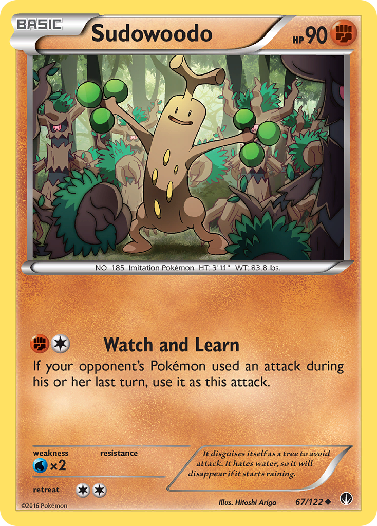 Sudowoodo (67/122) [XY: BREAKpoint] | Mindsight Gaming