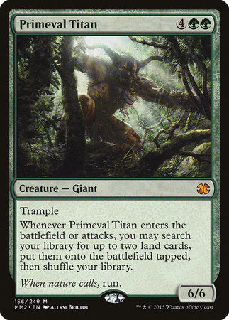 Primeval Titan [Modern Masters 2015] | Mindsight Gaming