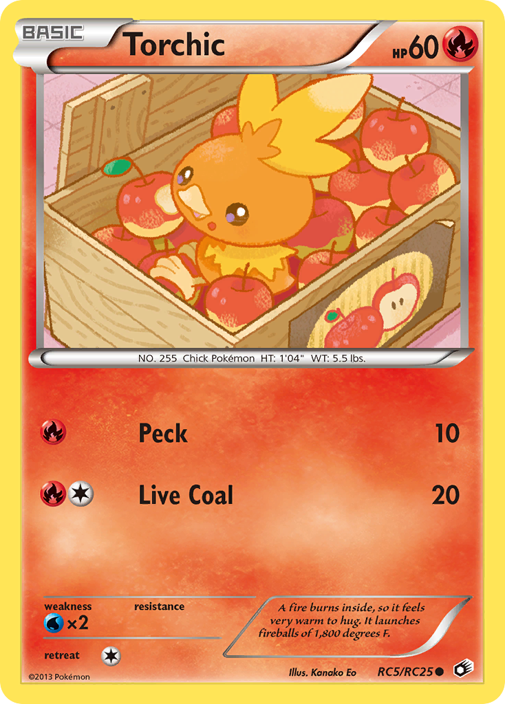 Torchic (RC5/RC25) [Black & White: Legendary Treasures] | Mindsight Gaming