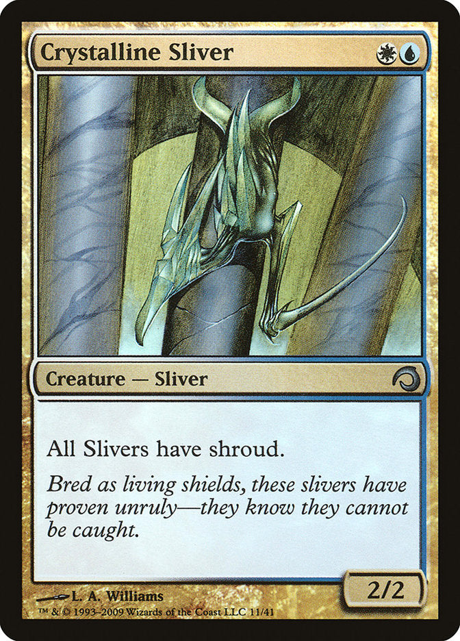 Crystalline Sliver [Premium Deck Series: Slivers] | Mindsight Gaming