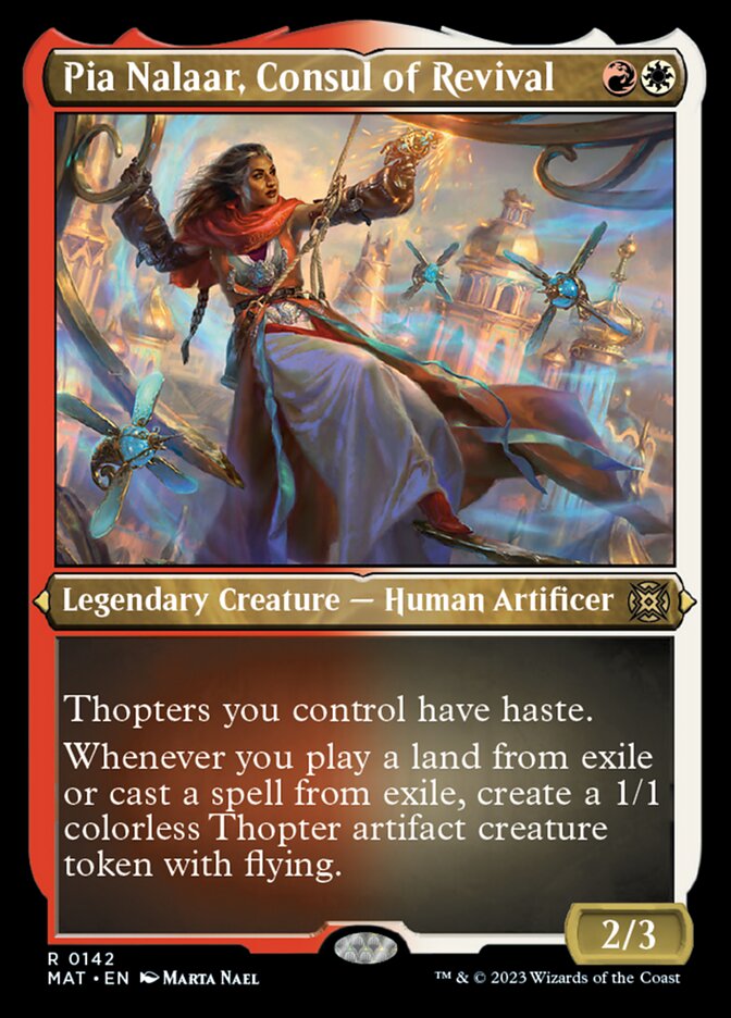 Pia Nalaar, Consul of Revival (Foil Etched) [March of the Machine: The Aftermath] | Mindsight Gaming